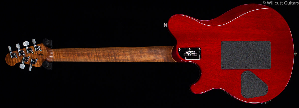 Ernie Ball Music Man Willcutt Limited Axis Lava Burst Quilt Floyd Rose
