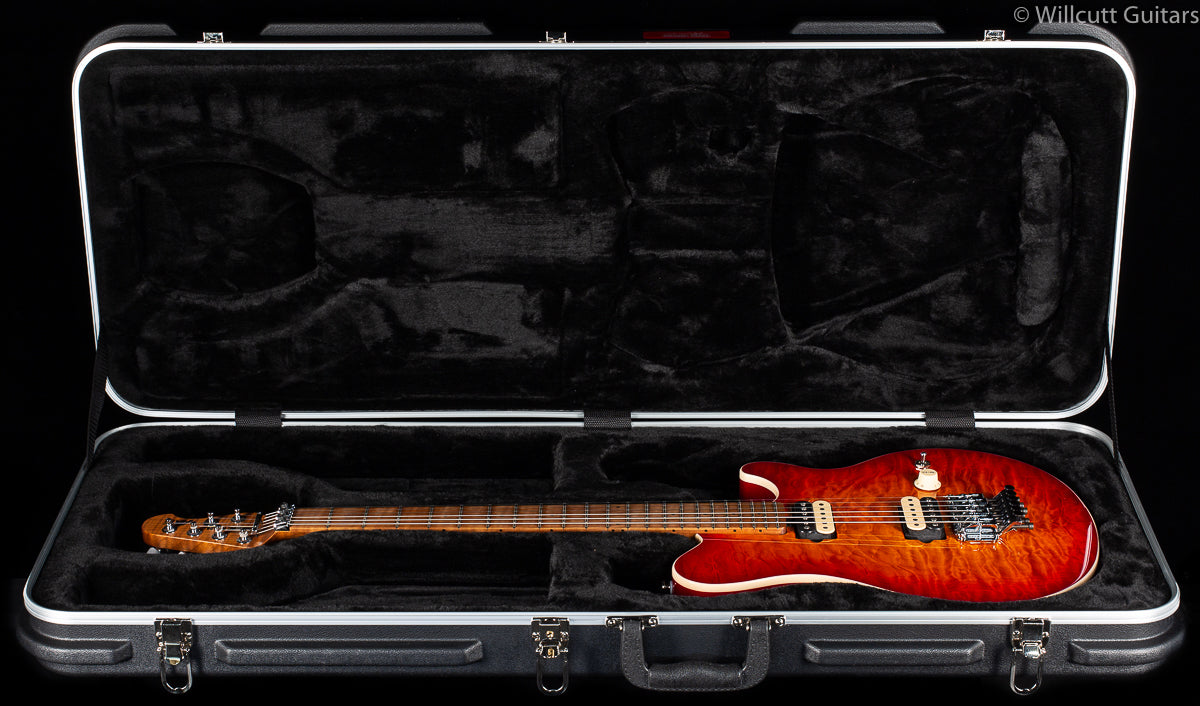 Ernie Ball Music Man Willcutt Limited Axis Lava Burst Quilt Floyd Rose