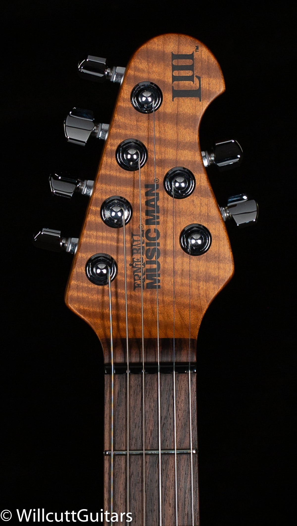 Ernie Ball Music Man Luke III HSS Maple Top Cherry Burst Quilt