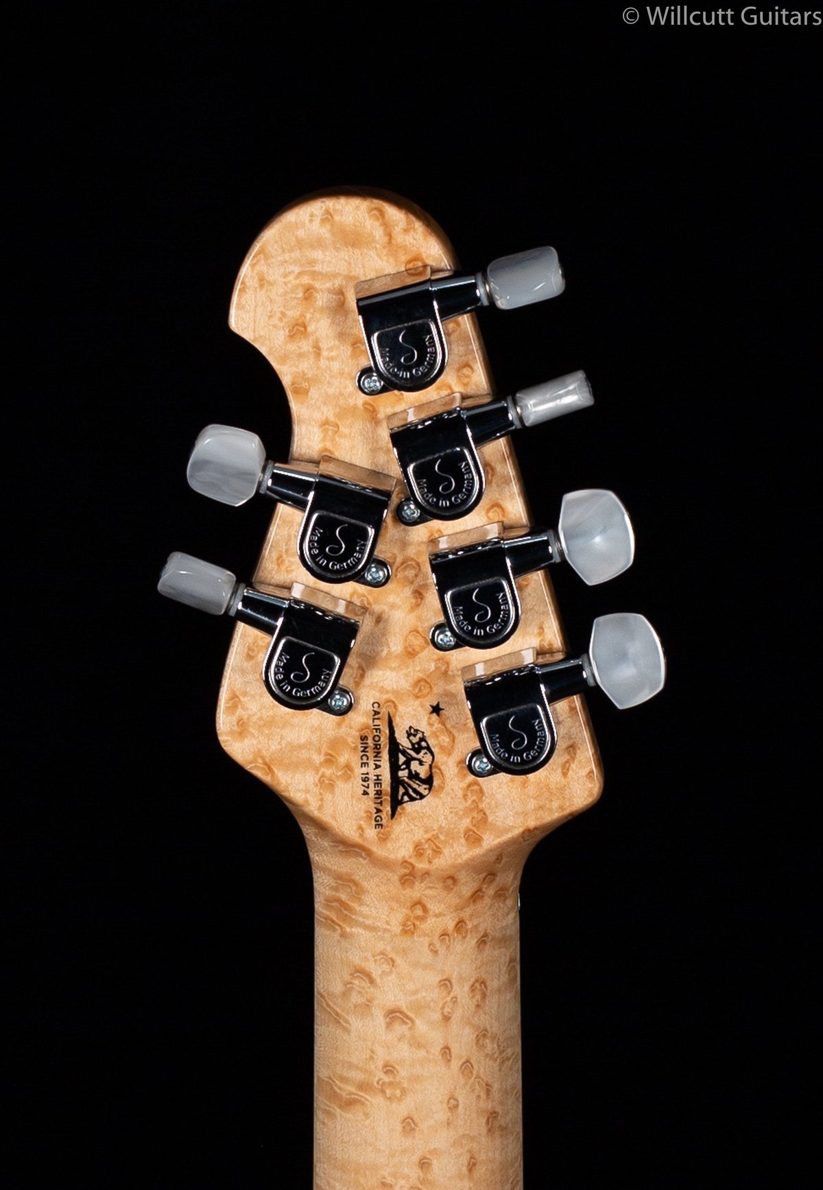 Ernie Ball Music Man Axis Trans Gold Quilt