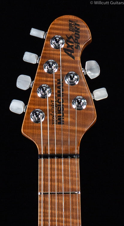 Ernie Ball Music Man Willcutt Limited Axis Super Sport HH Lava Burst Quilt