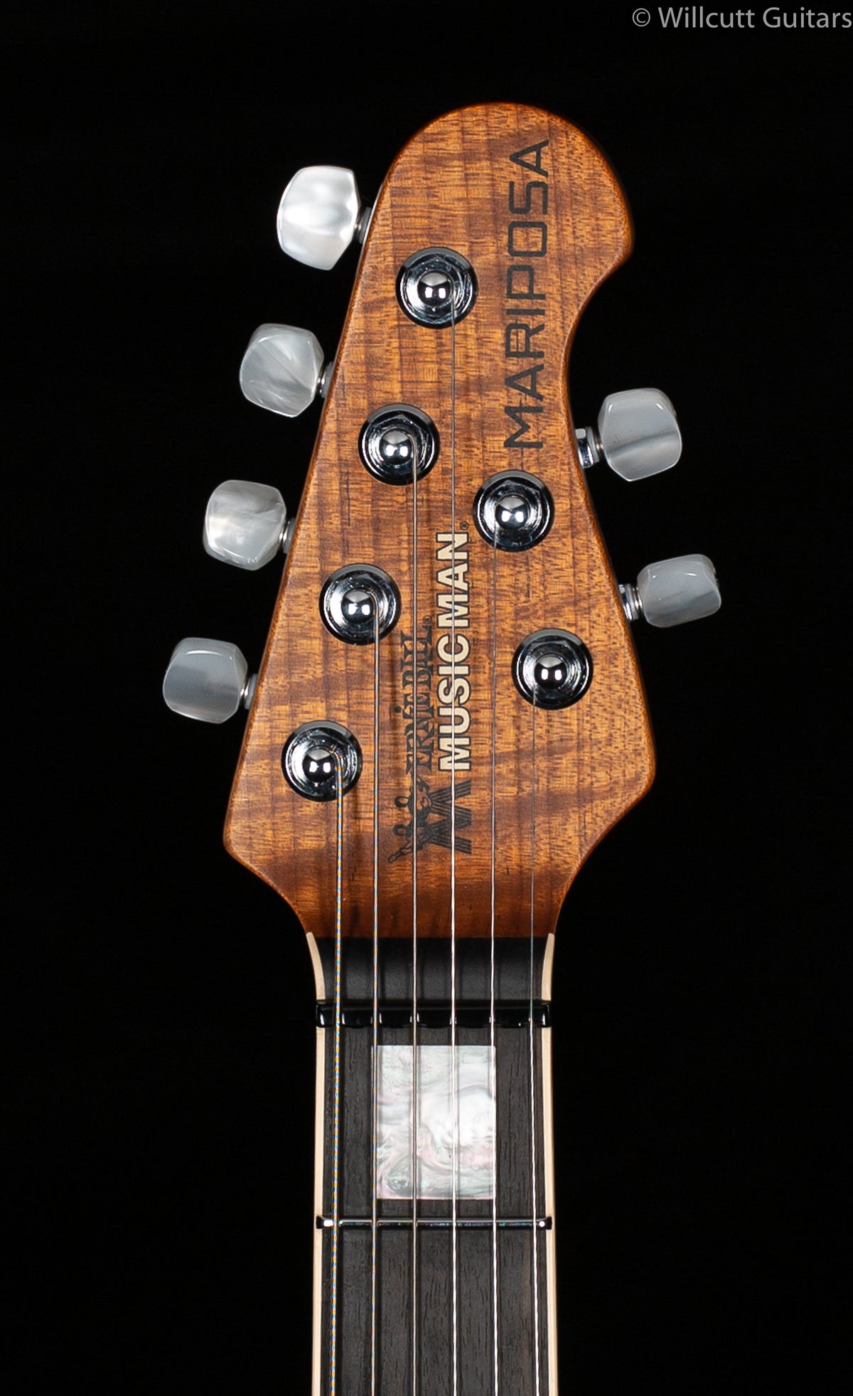 Ernie Ball Music Man BFR Mariposa Trans Black