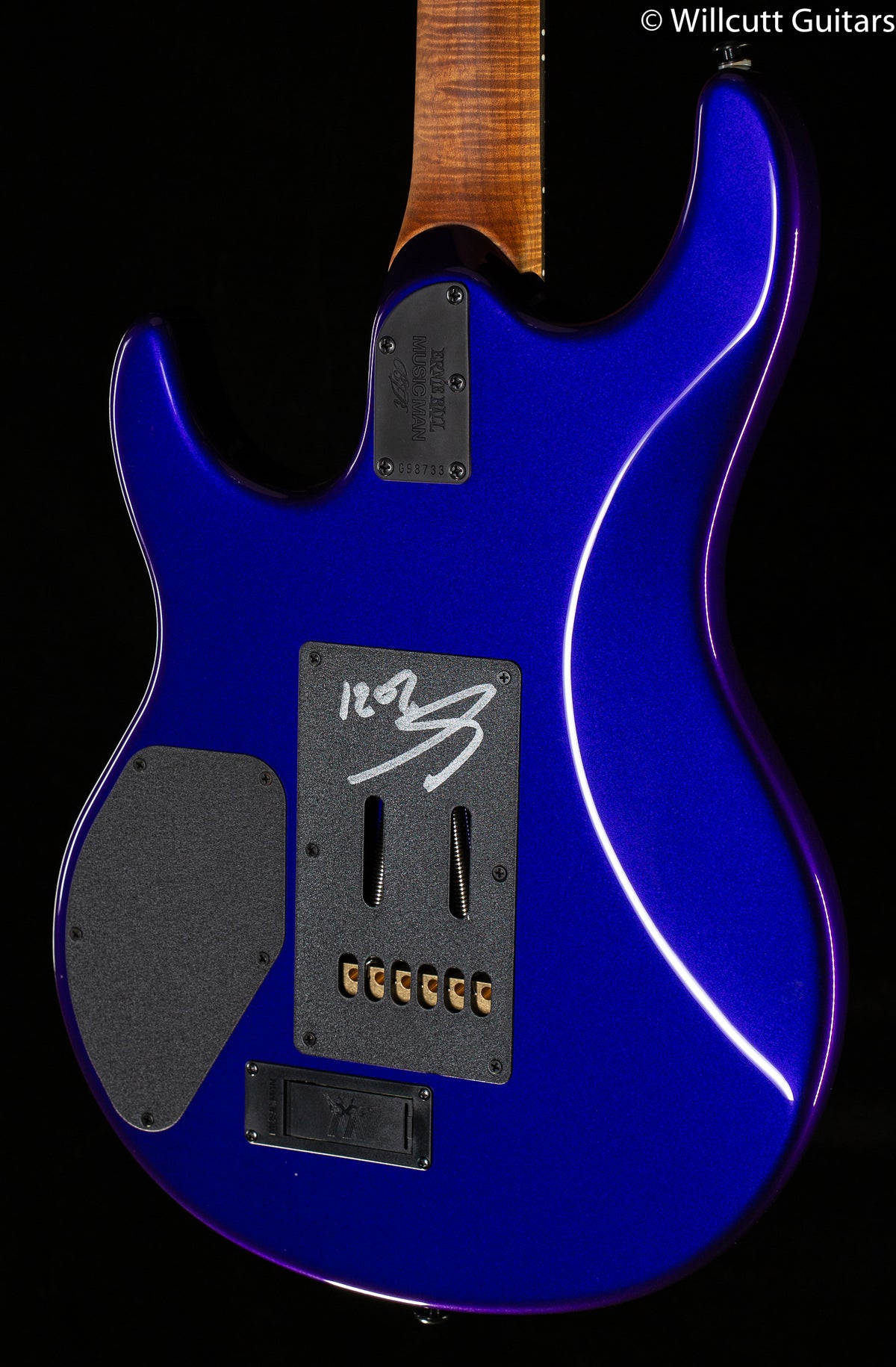 Ernie Ball Music Man Luke III HH Maple Top Trem Grapes of Wrath