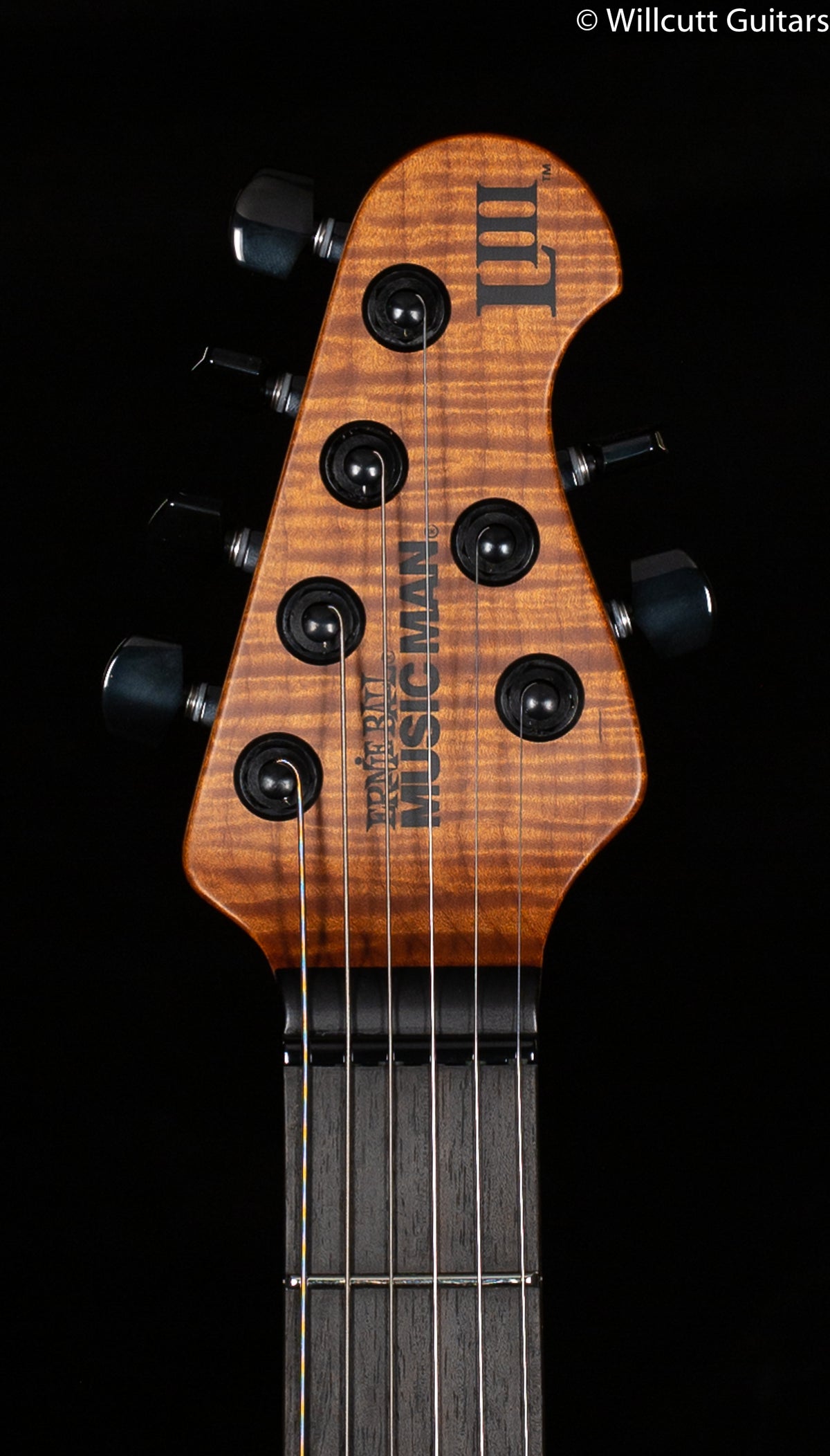 Ernie Ball Music Man Luke III HH Maple Top Trem Grapes of Wrath