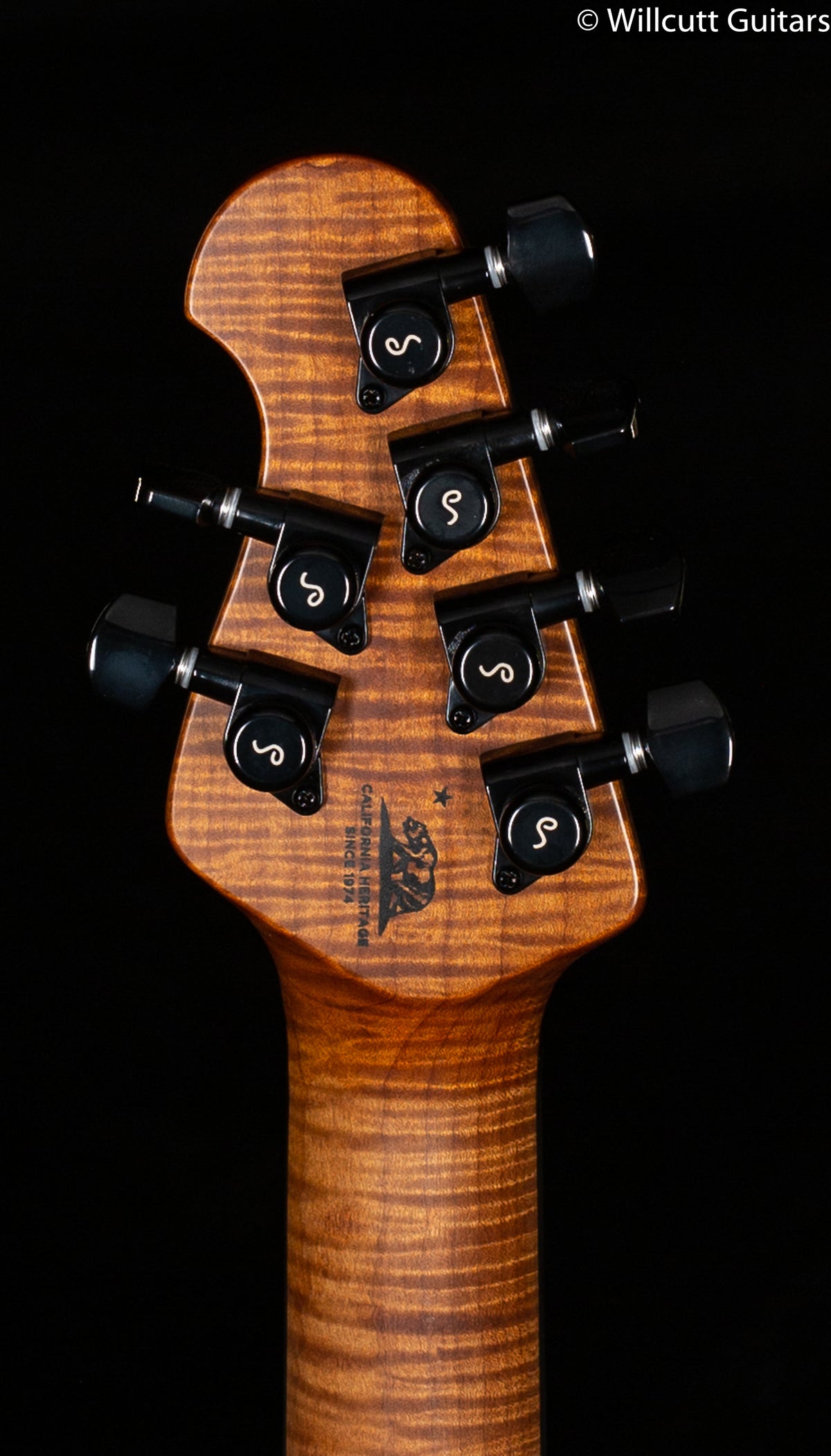 Ernie Ball Music Man Luke III HH Maple Top Trem Grapes of Wrath