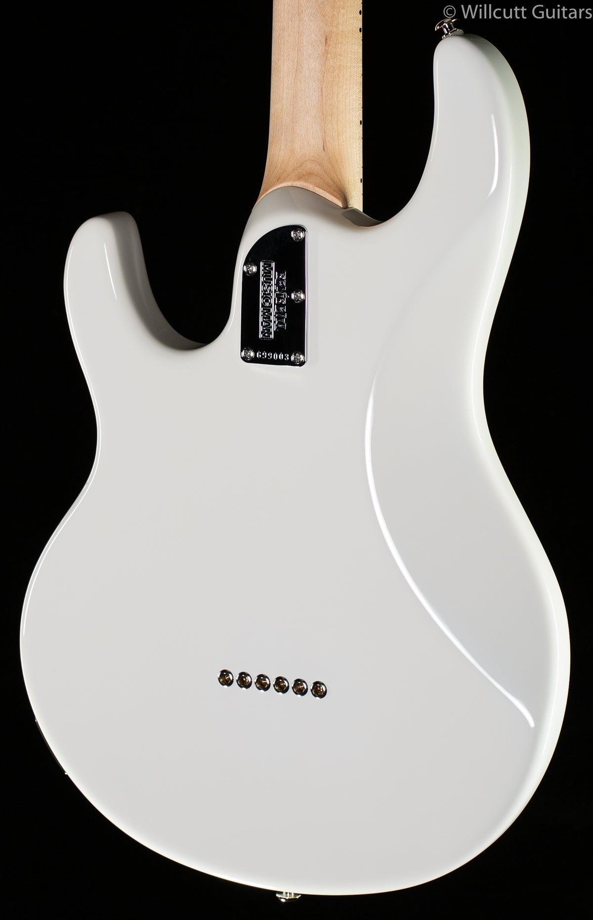 Ernie Ball Music Man Silhouette HSH Hardtail White
