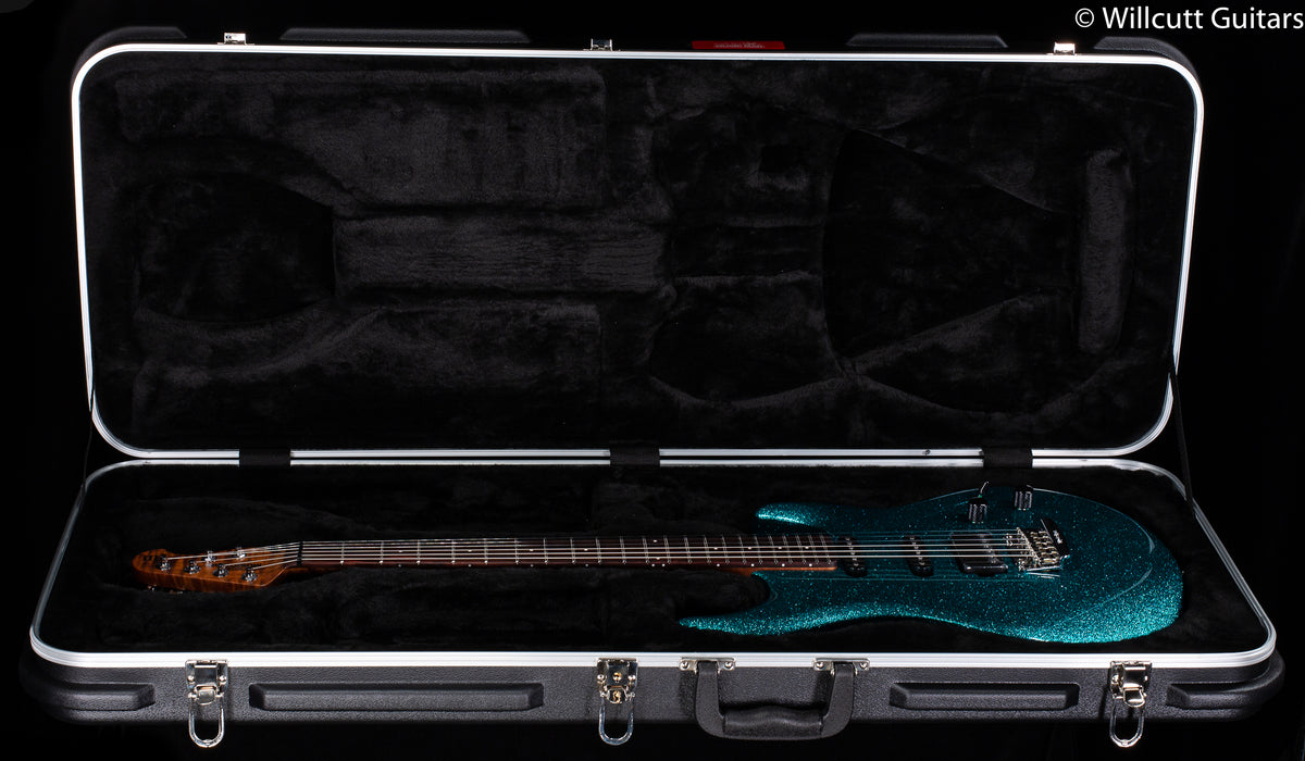 Ernie Ball Music Man Luke 3 HSS Ocean Sparkle Figured Roasted Maple w/ Rosewood Fretboard