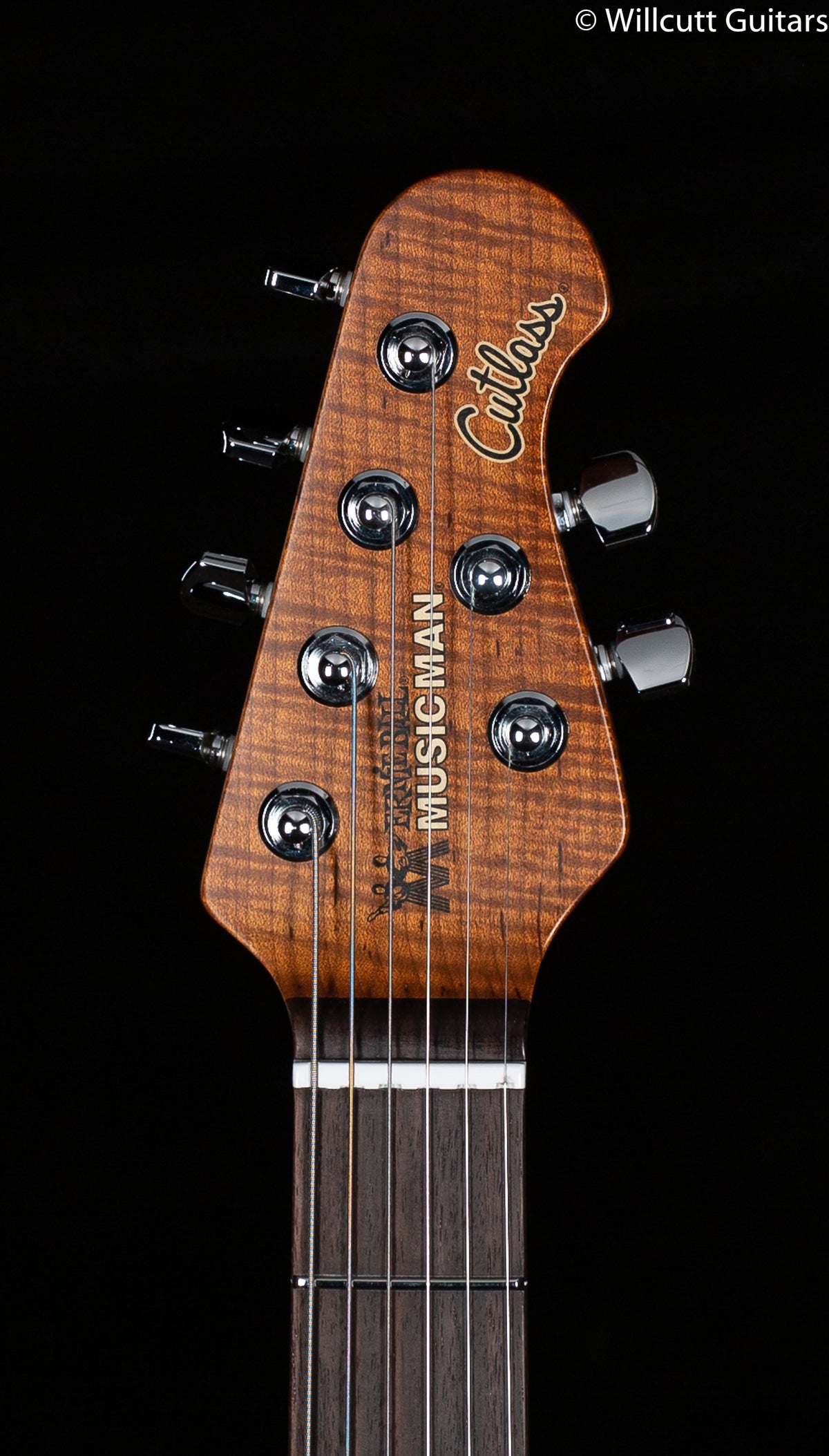 Ernie Ball Music Man Cutlass HSS Trem Coral Red