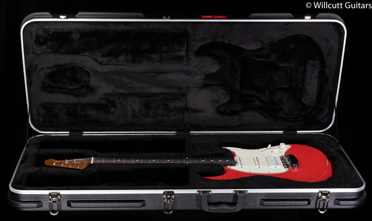 Ernie Ball Music Man Cutlass HSS Trem Coral Red