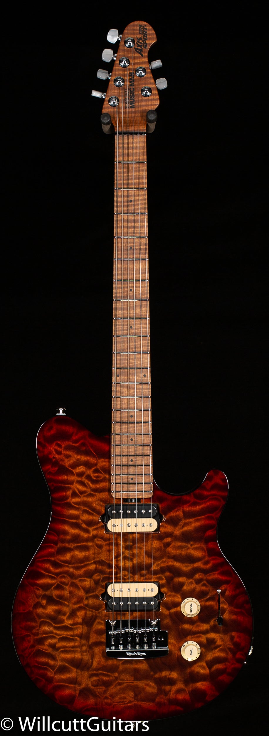 Ernie Ball Music Man Axis Super Sport Roasted Amber