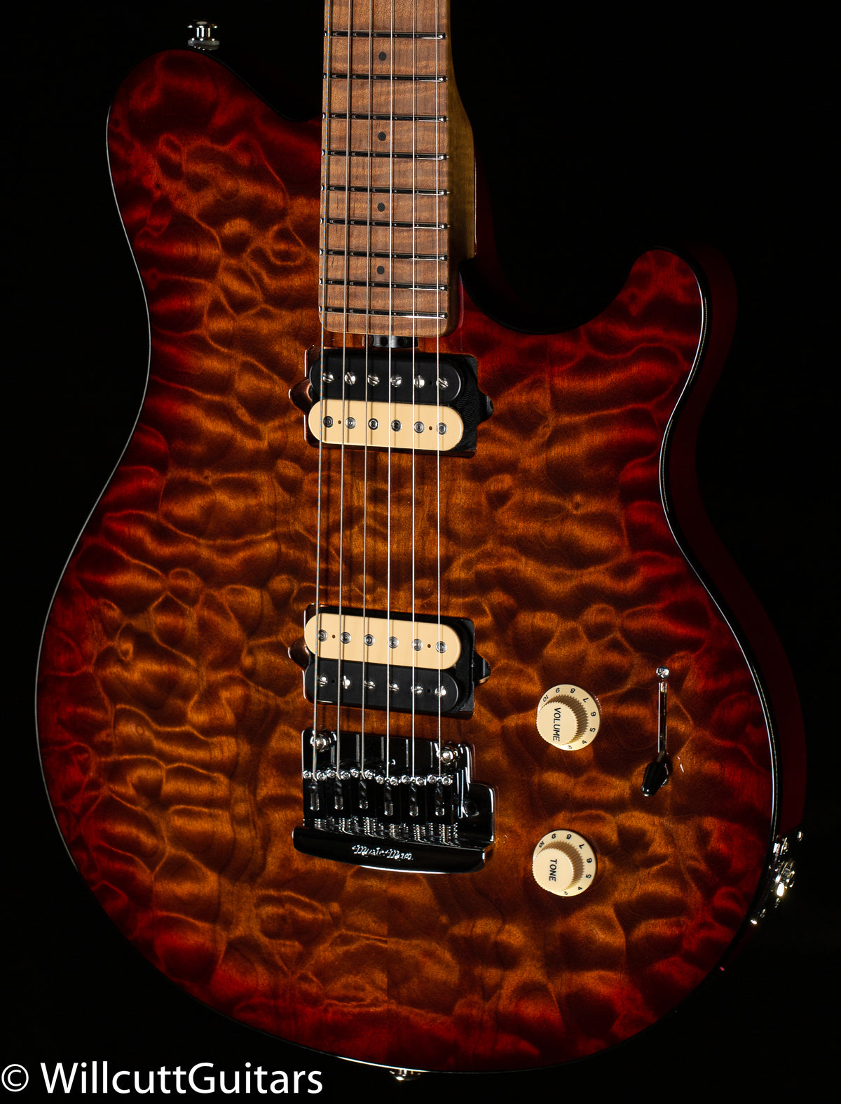 Ernie Ball Music Man Axis Super Sport Roasted Amber