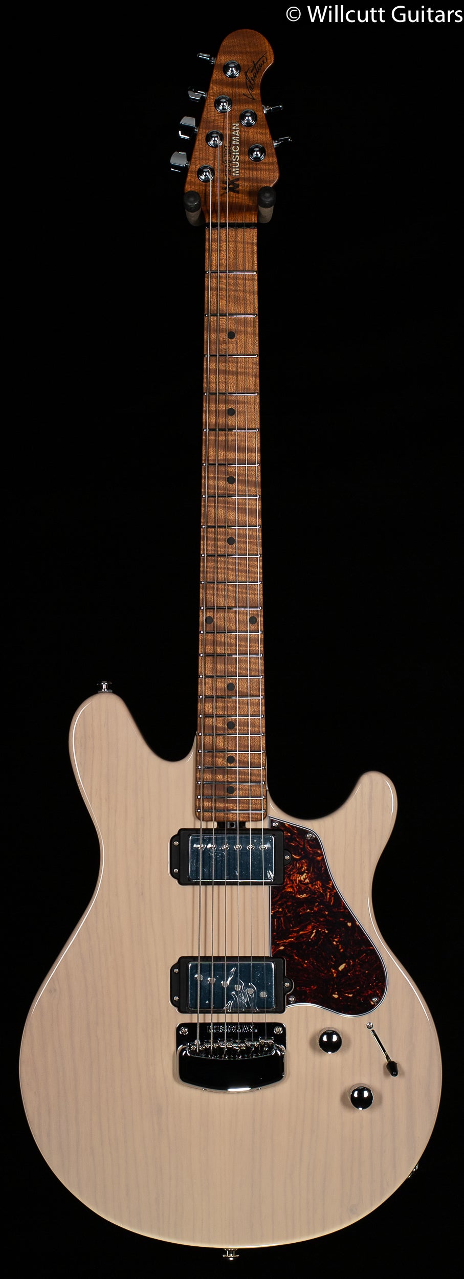 Ernie Ball Music Man Valentine Trans Buttermilk
