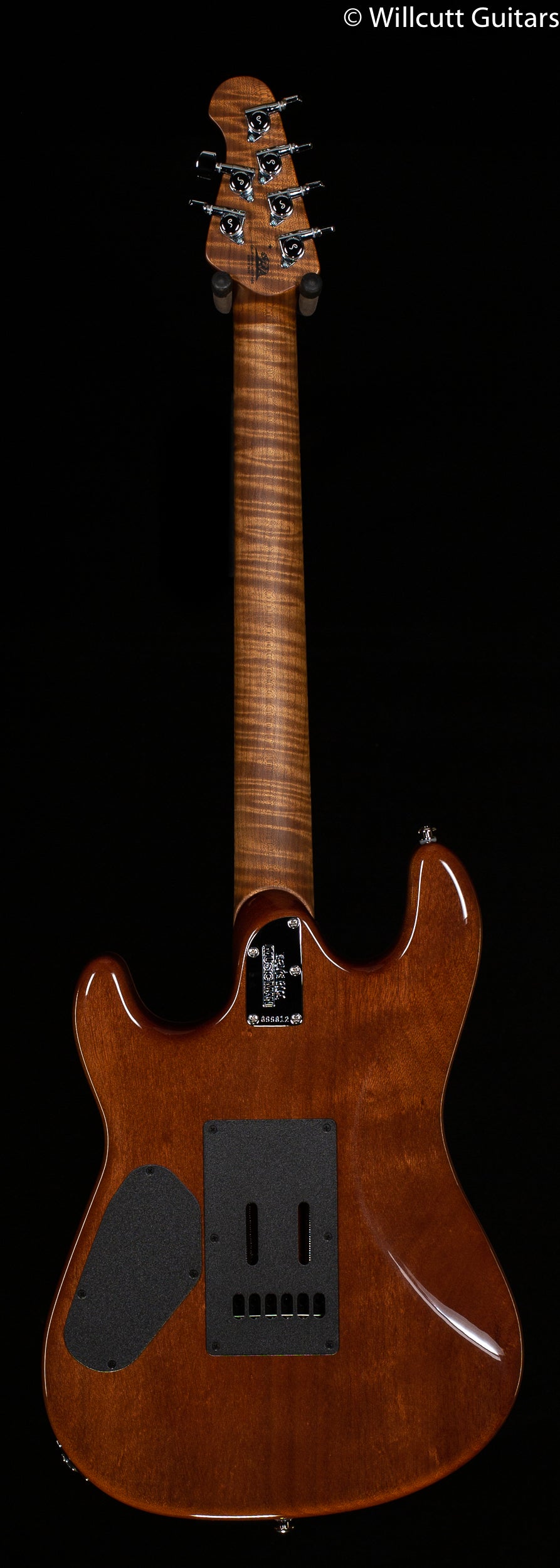 Ernie Ball Music Man Sabre HH Trem Honey Suckle Flame