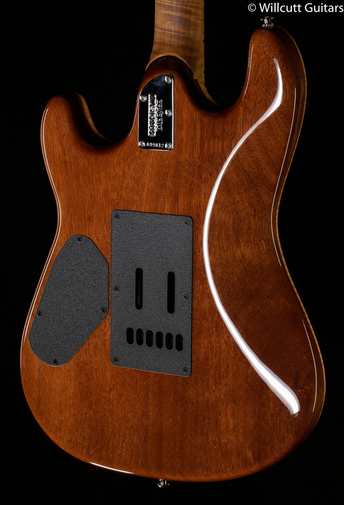 Ernie Ball Music Man Sabre HH Trem Honey Suckle Flame