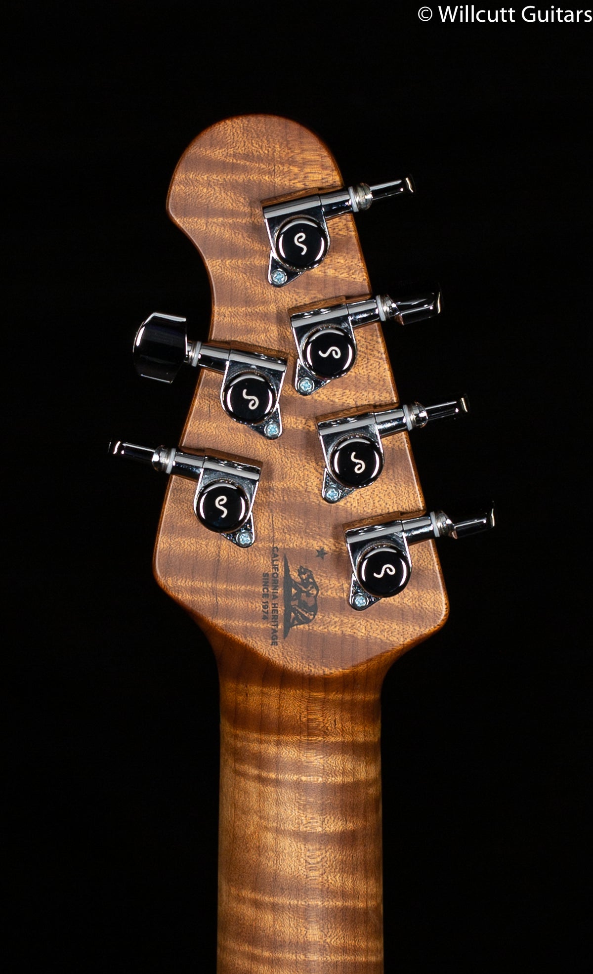 Ernie Ball Music Man Sabre HH Trem Honey Suckle Flame