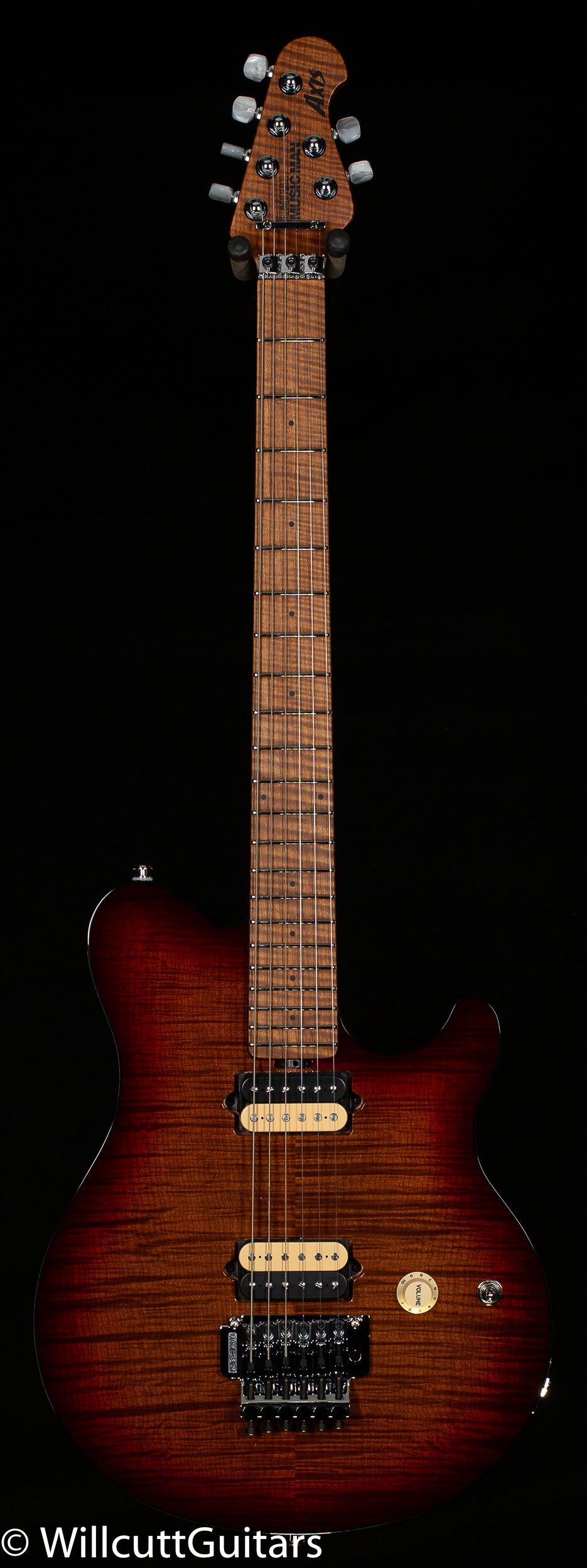Ernie Ball Music Man Axis Roasted Amber Flame