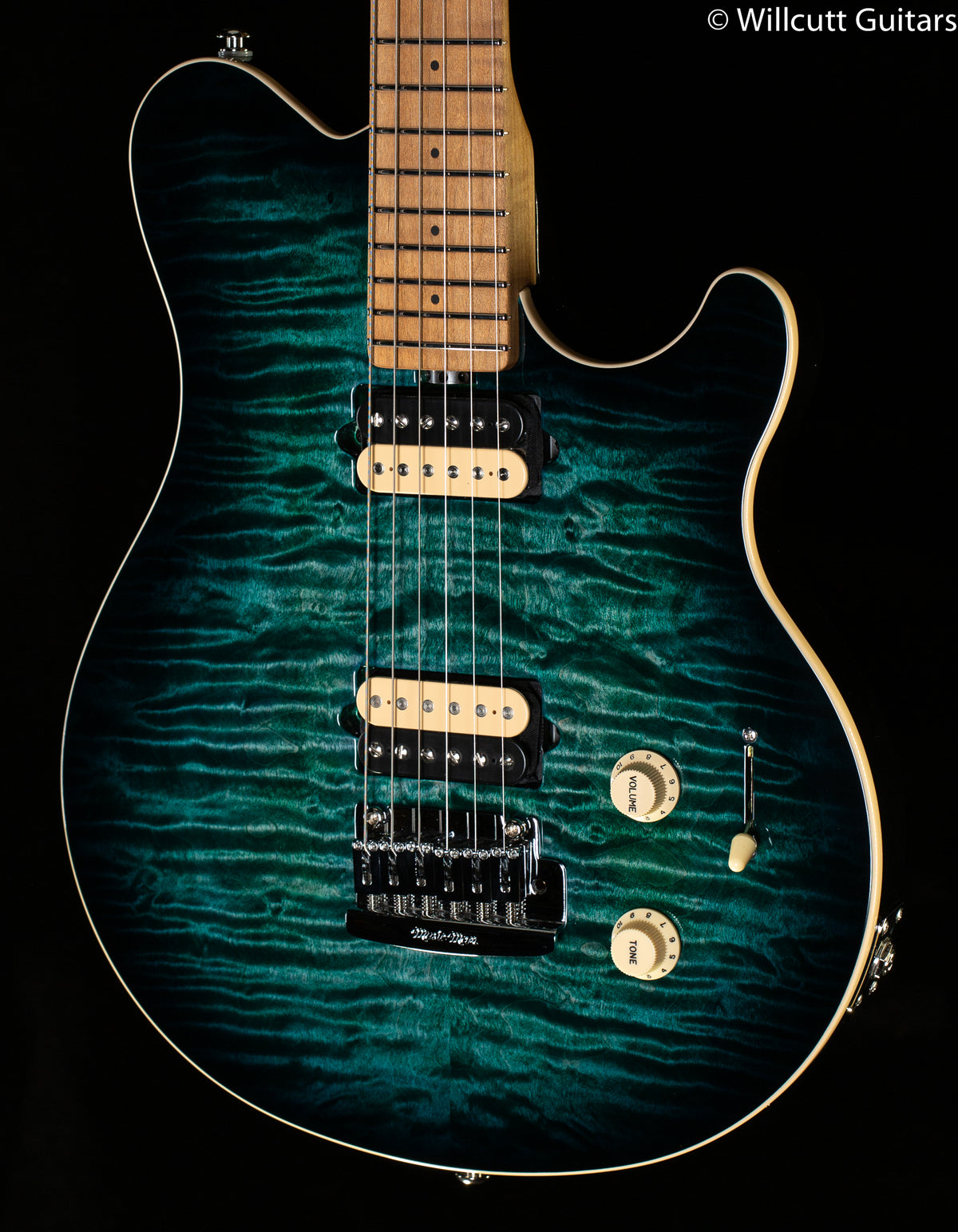 Ernie Ball Music Man Axis Super Sport HH Yucatan Quilt (393)