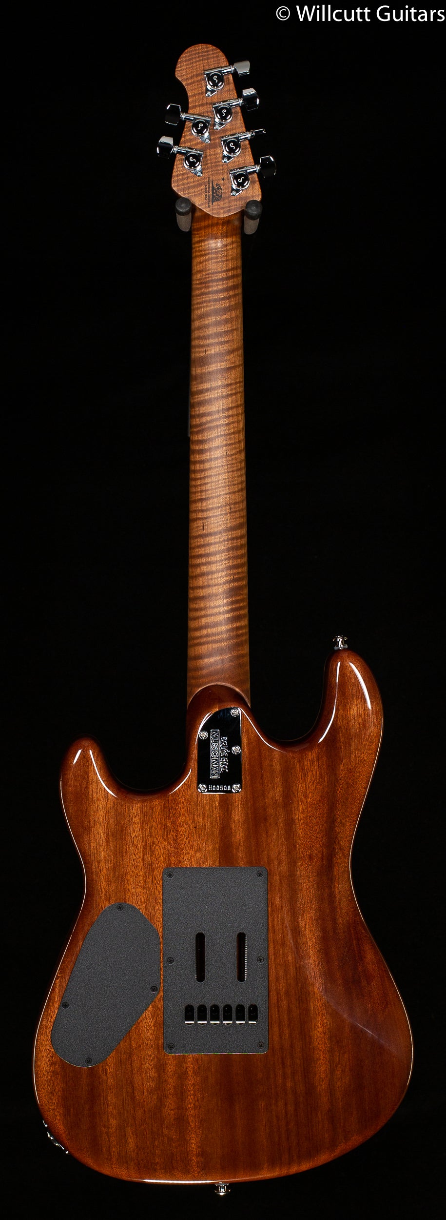 Ernie Ball Music Man Sabre HH Trem Honey Suckle Flame