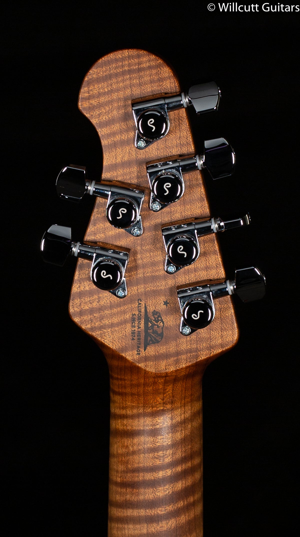 Ernie Ball Music Man Sabre HH Trem Honey Suckle Flame