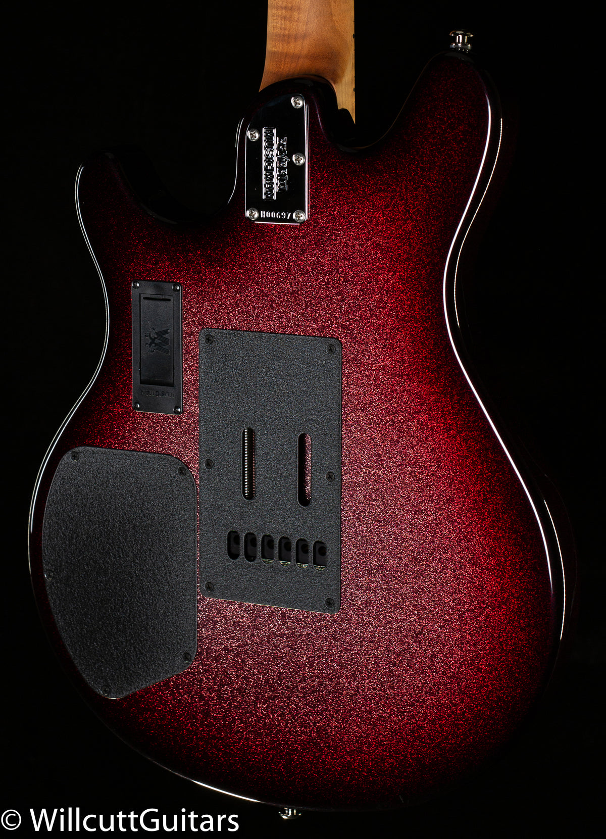 Ernie Ball Music Man Valentine Tremolo Maroon Sparkle