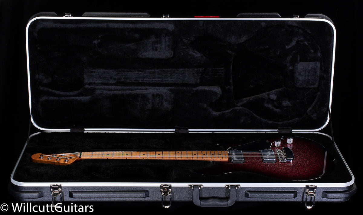 Ernie Ball Music Man Valentine Tremolo Maroon Sparkle