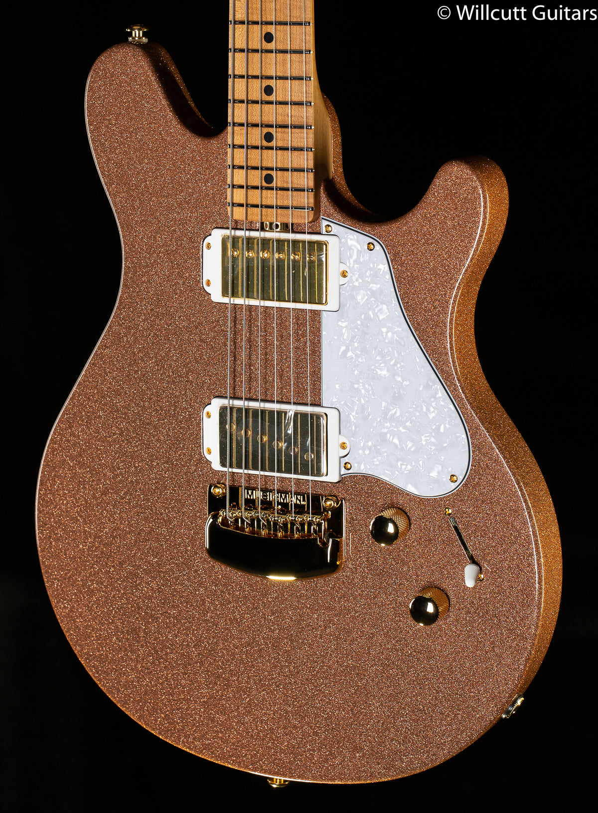 Ernie Ball Music Man Valentine Trem Pink Champagne (751)