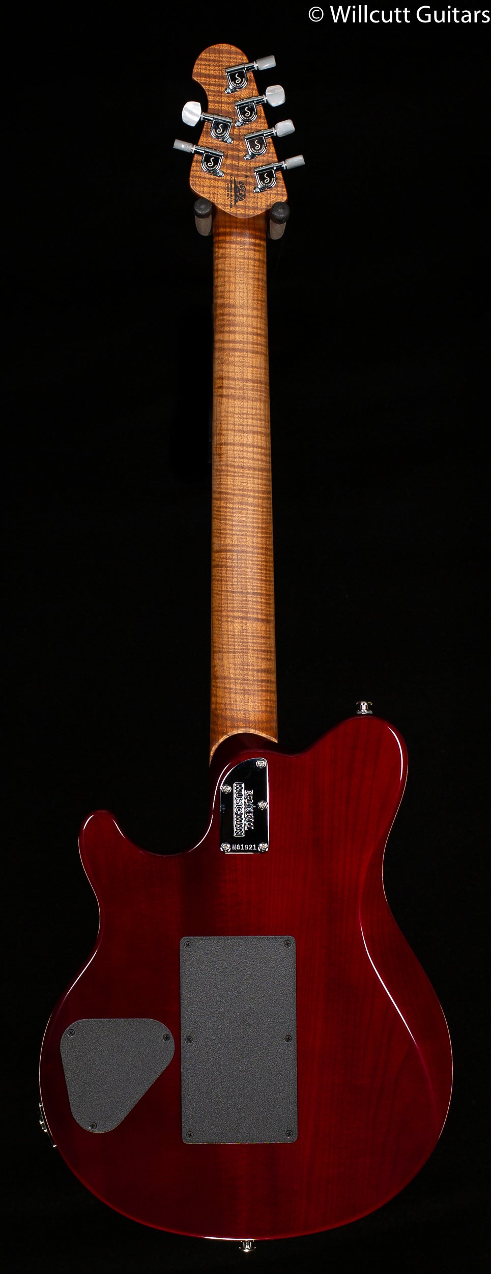 Ernie Ball Music Man Axis Roasted Amber Quilt