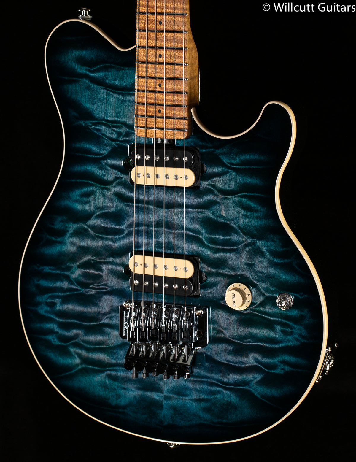 Ernie Ball Music Man Axis Yucatan Quilt