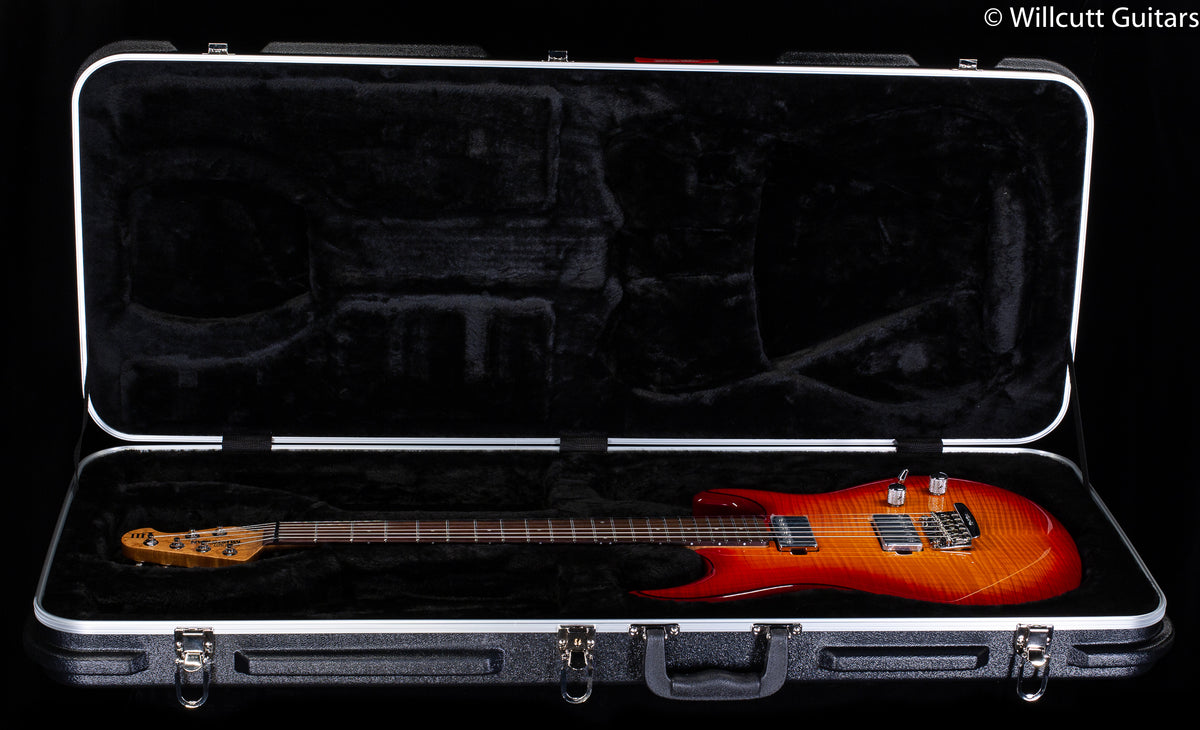 Ernie Ball Music Man Luke III HH Cherry Burst Flame (985)
