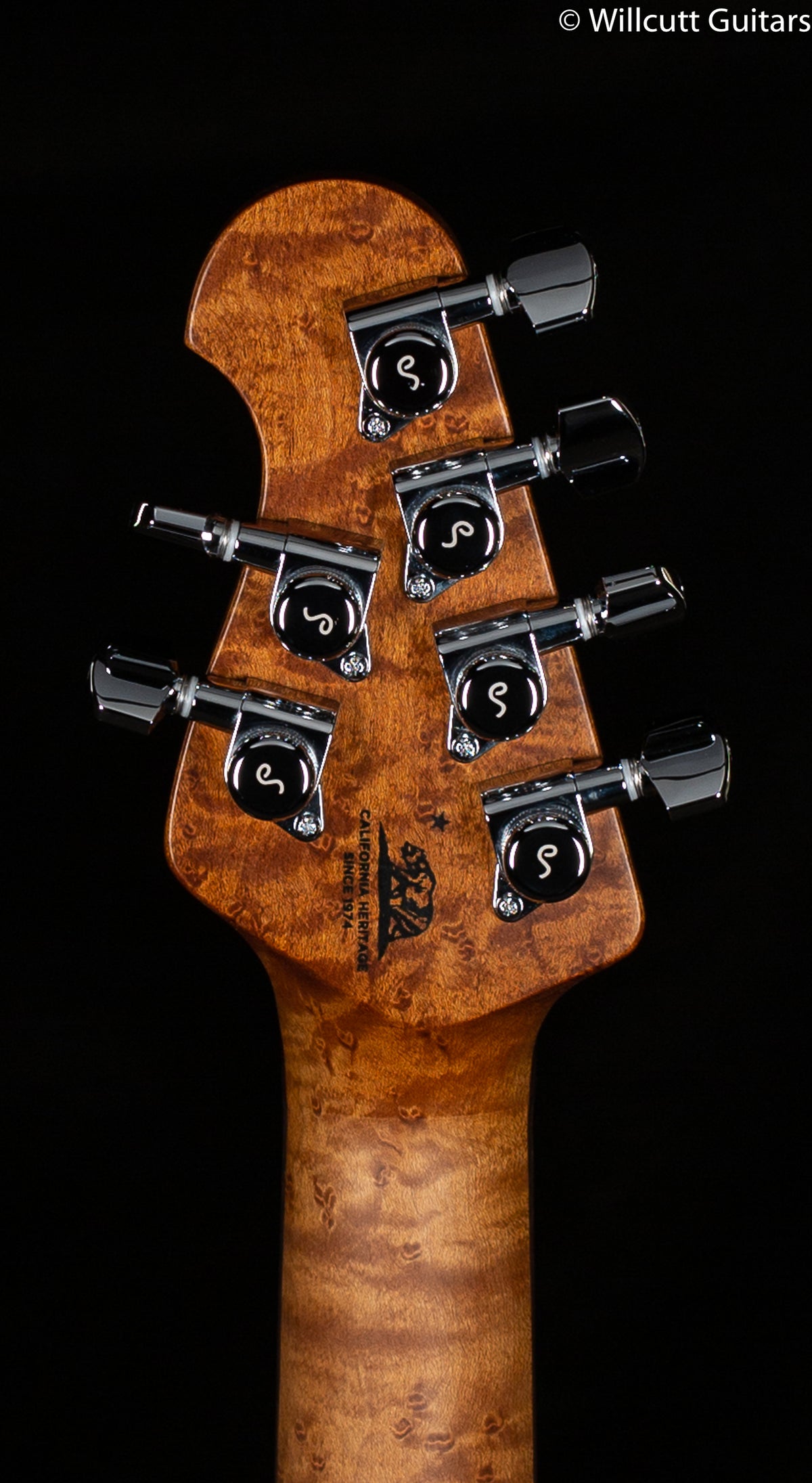 Ernie Ball Music Man Luke III HSS Flame Maple Top Cherry Burst