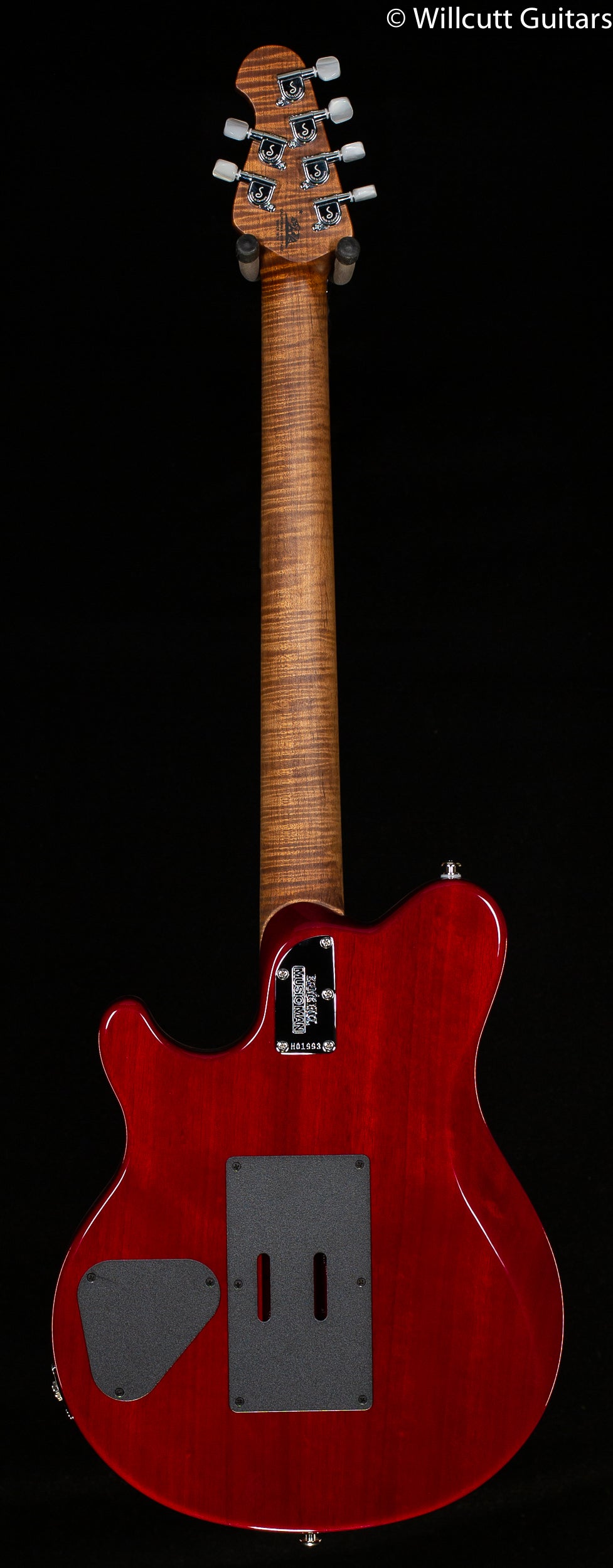 Ernie Ball Music Man Willcutt Limited Axis Lava Burst Quilt Floyd Rose