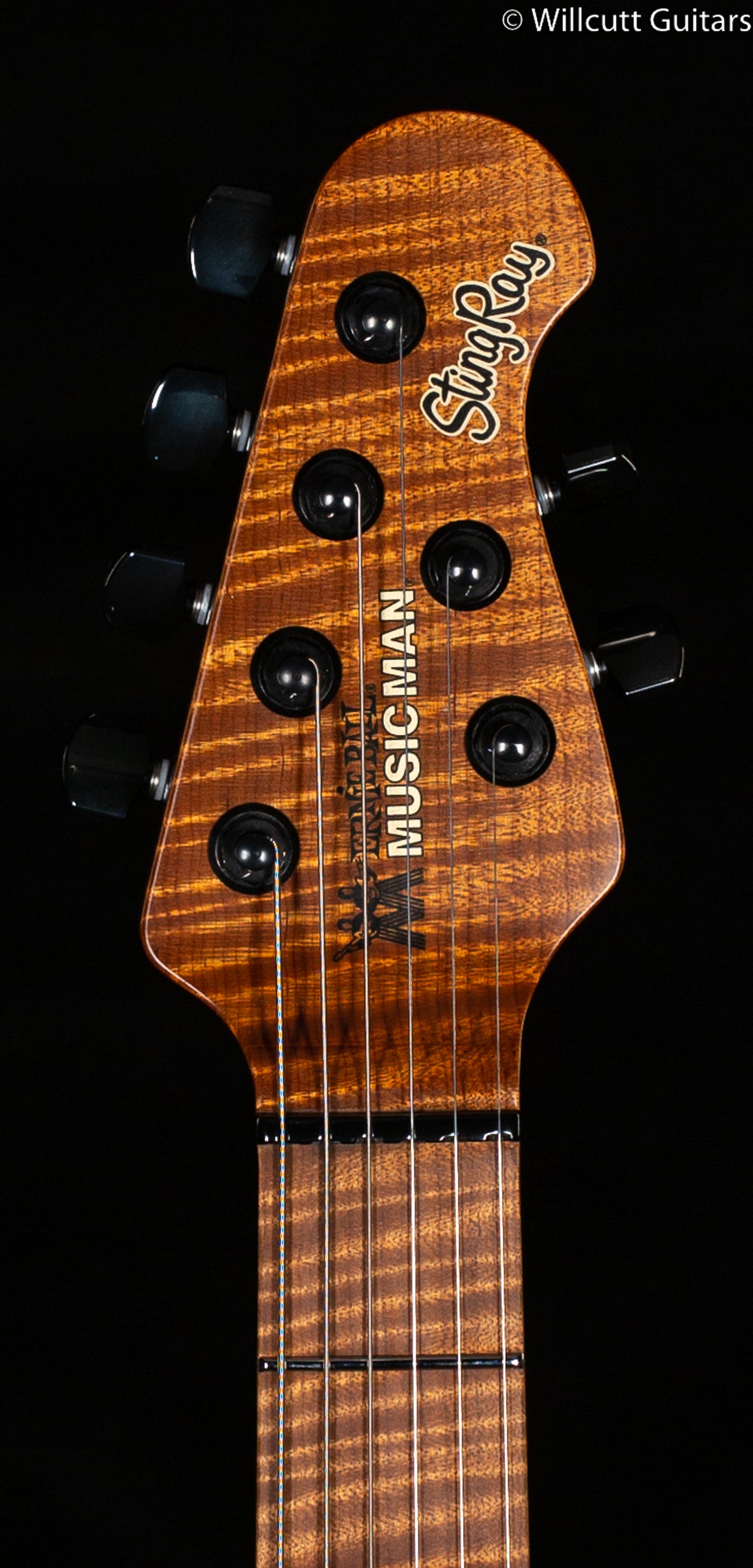 Ernie Ball Music Man Stingray HT Guitar Brulee (001)