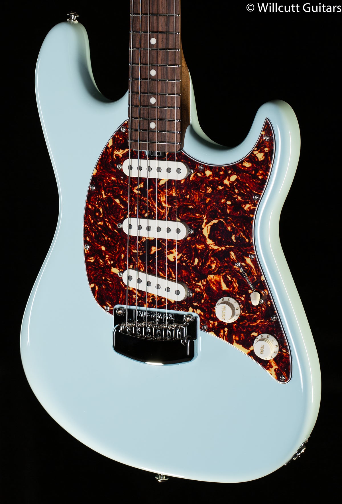 Ernie Ball Music Man Cutlass SSS Powder Blue