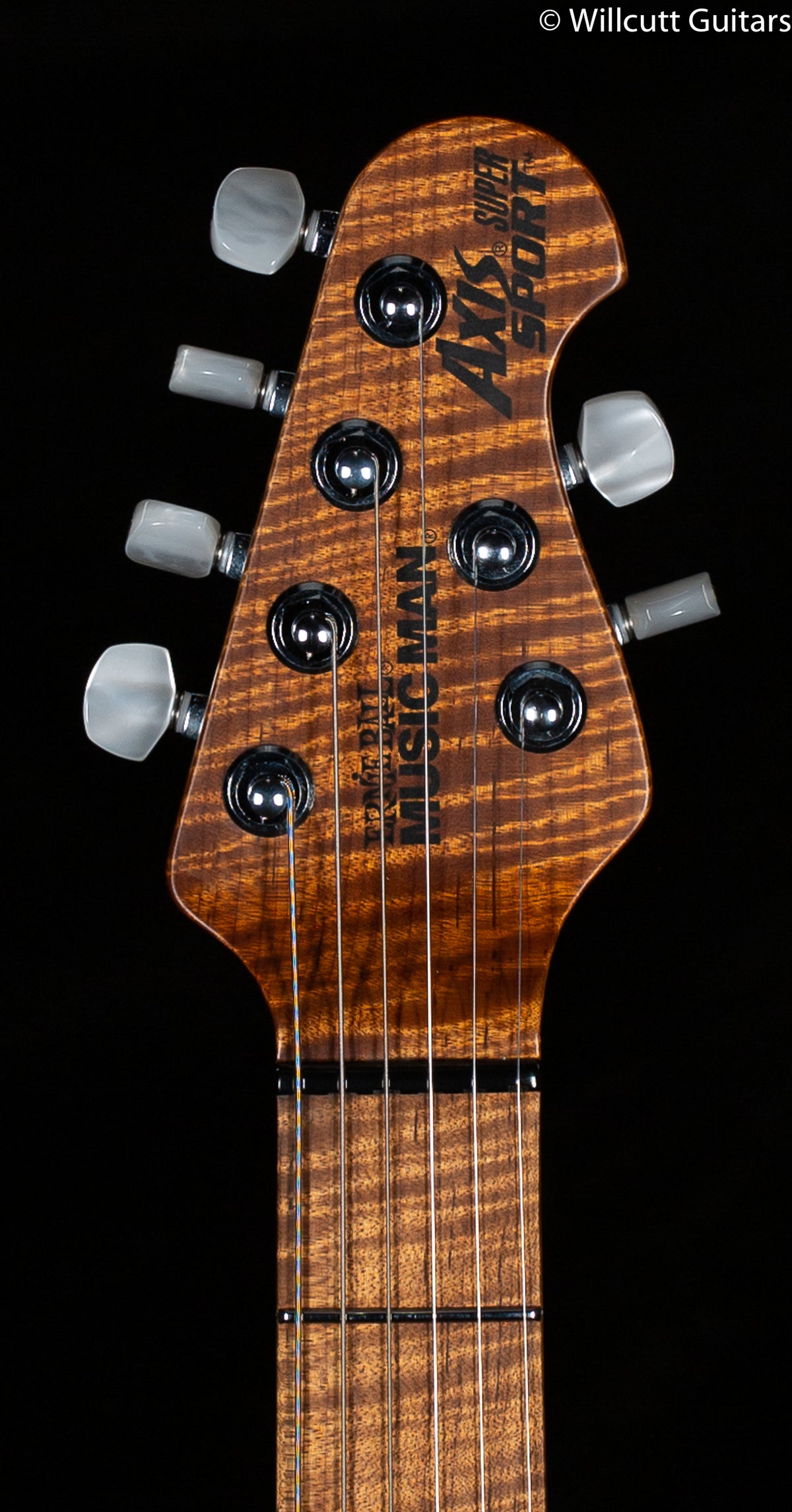 Ernie Ball Music Man Willcutt Limited Axis Super Sport HH Lava Burst Quilt