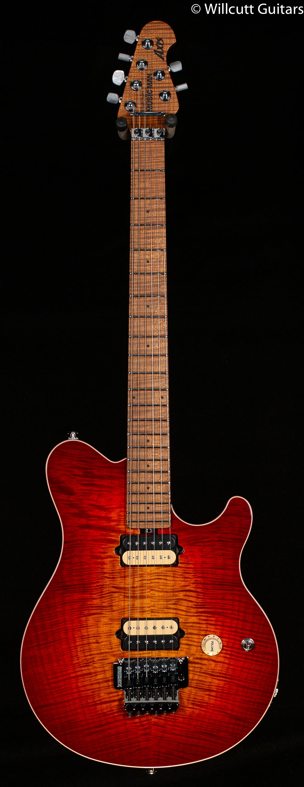 Ernie Ball Music Man Willcutt Limited Axis Lava Burst Flame