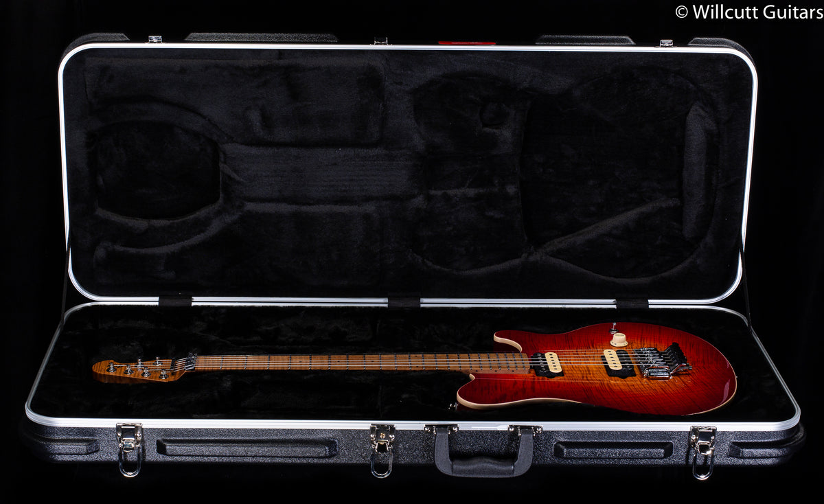 Ernie Ball Music Man Willcutt Limited Axis Lava Burst Flame