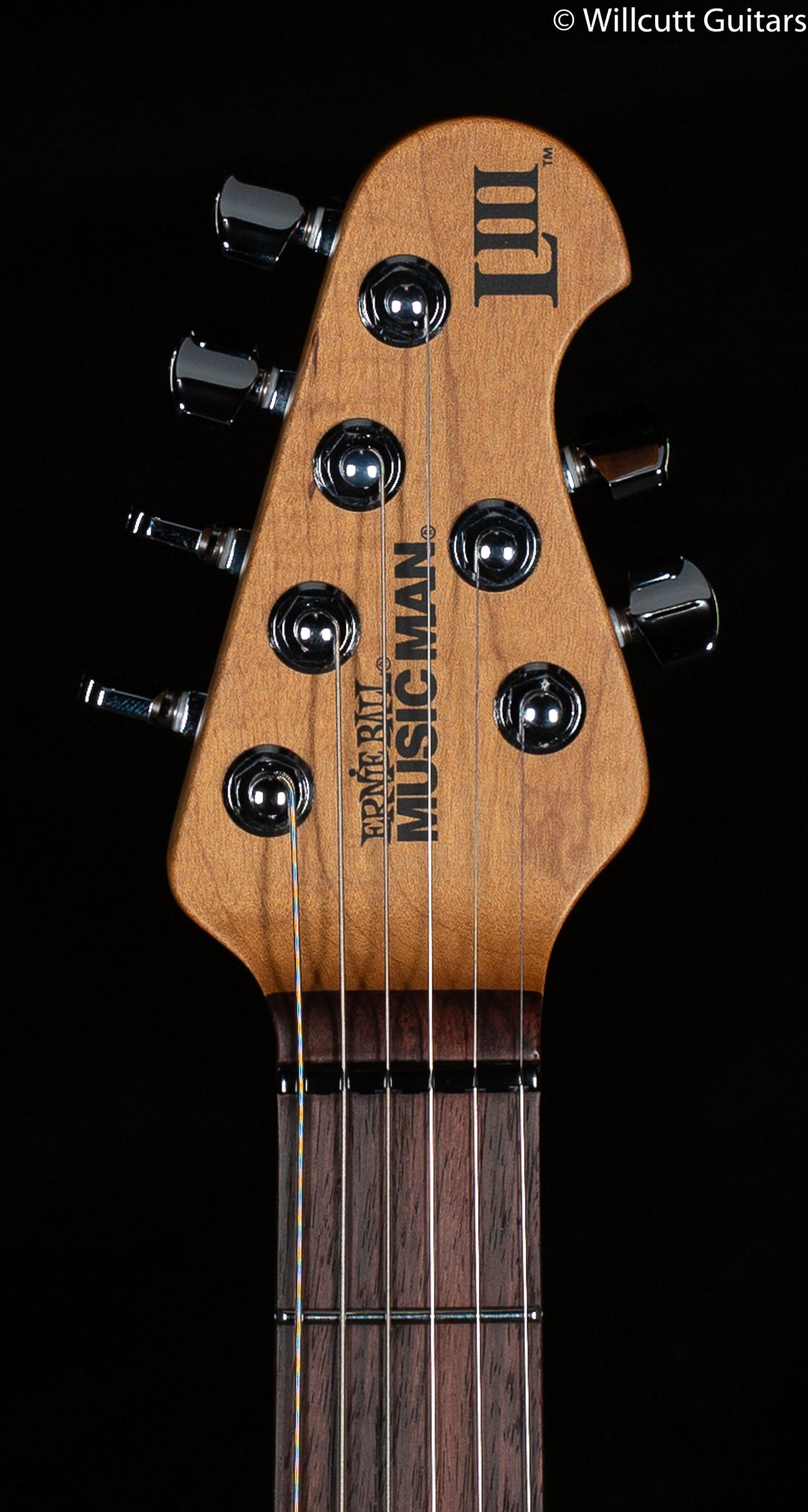 Ernie Ball Music Man Luke III HH Maple Top Lucious Luke Green