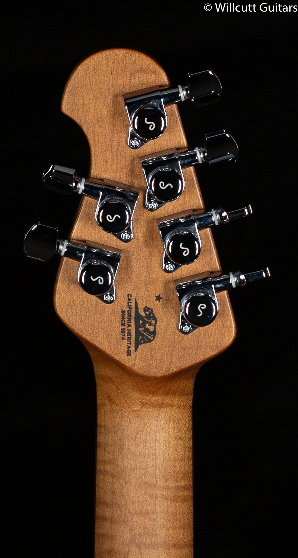 Ernie Ball Music Man Luke III HH Maple Top Lucious Luke Green