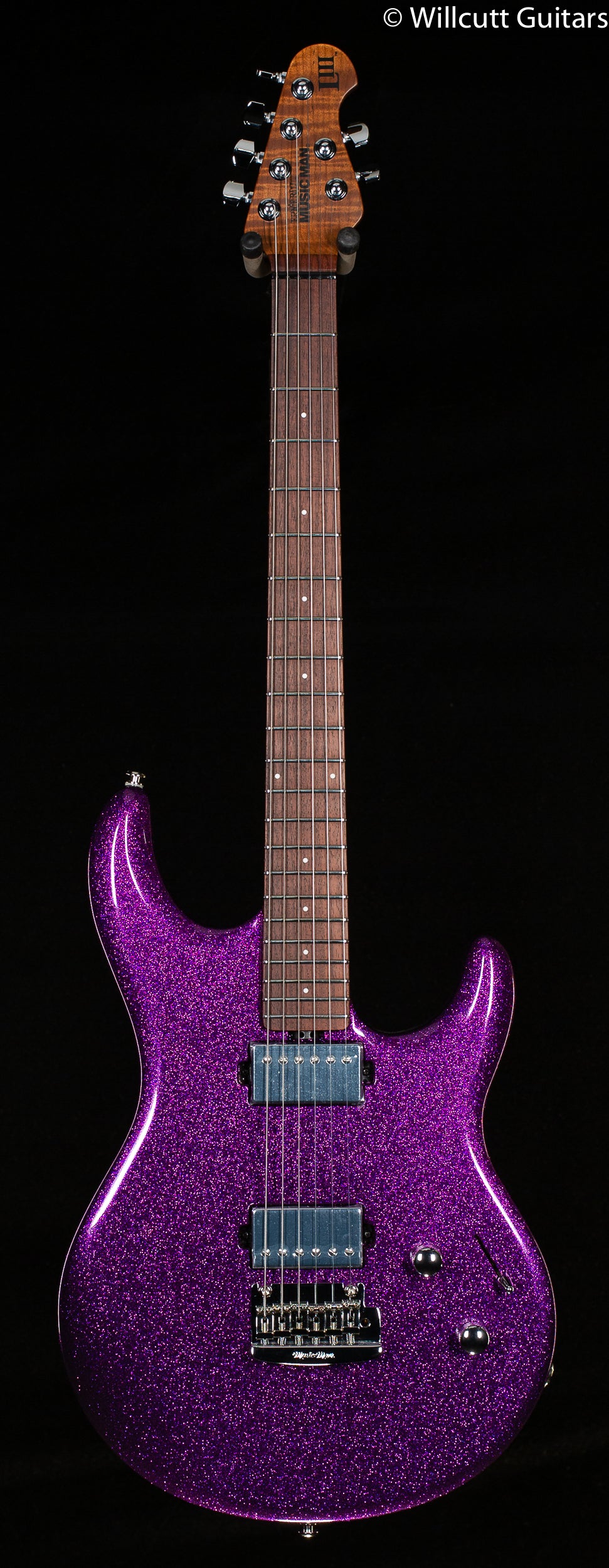 Ernie Ball Music Man Luke III HH Fuschia Sparkle