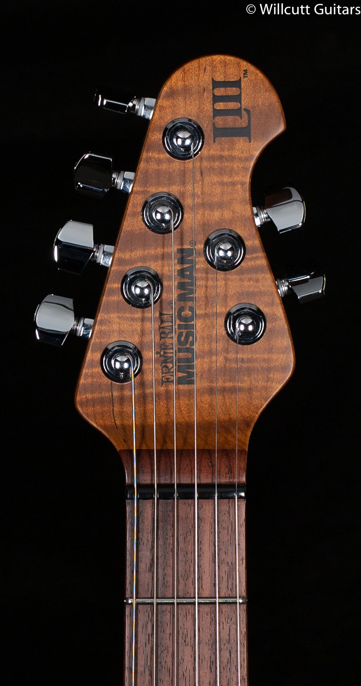 Ernie Ball Music Man Luke III HH Fuschia Sparkle