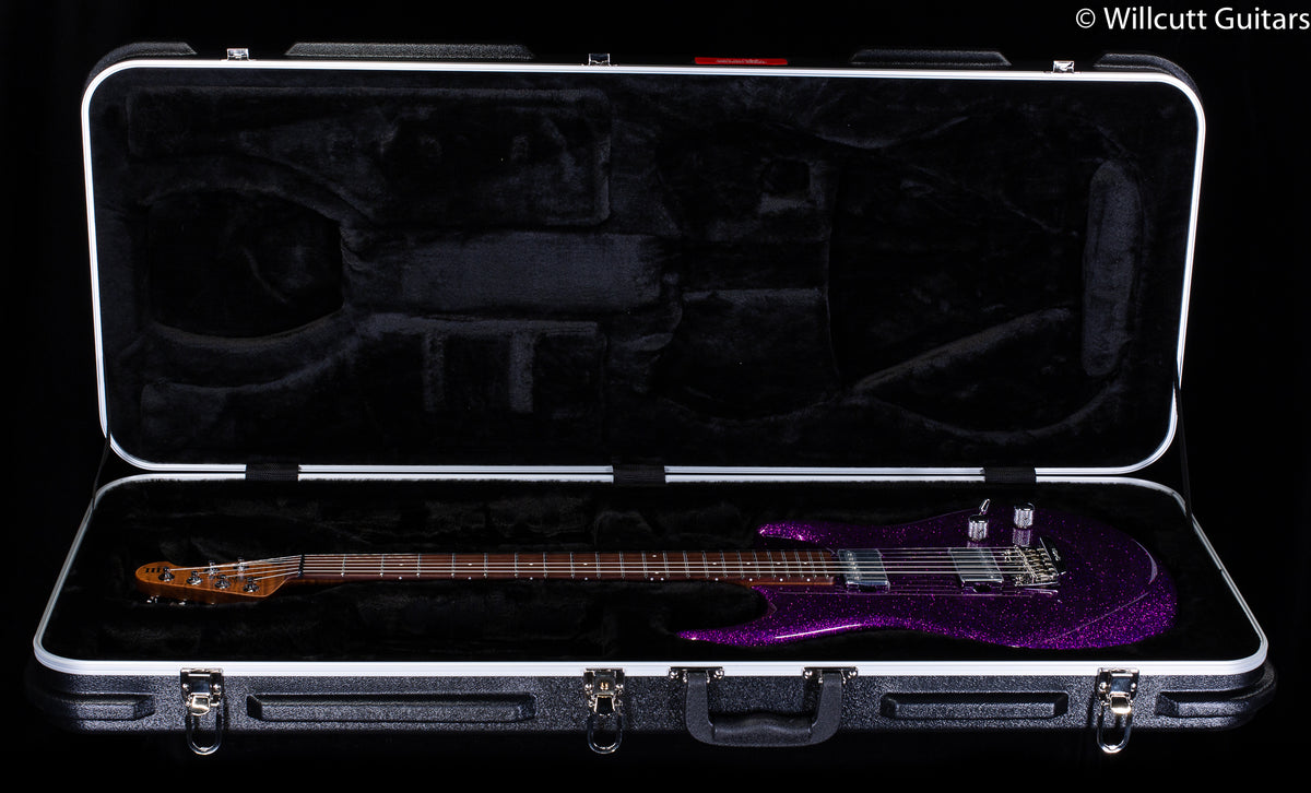 Ernie Ball Music Man Luke III HH Fuschia Sparkle