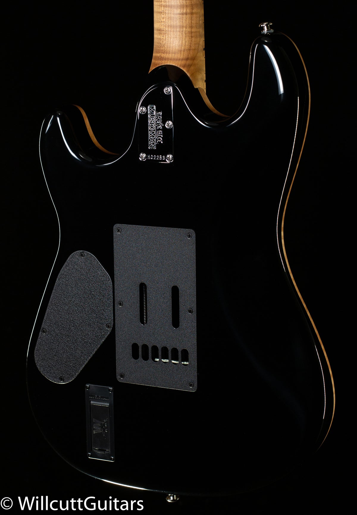 Ernie Ball Music Man Sabre HT Guitar HH Trem Yucatan Blue (253)