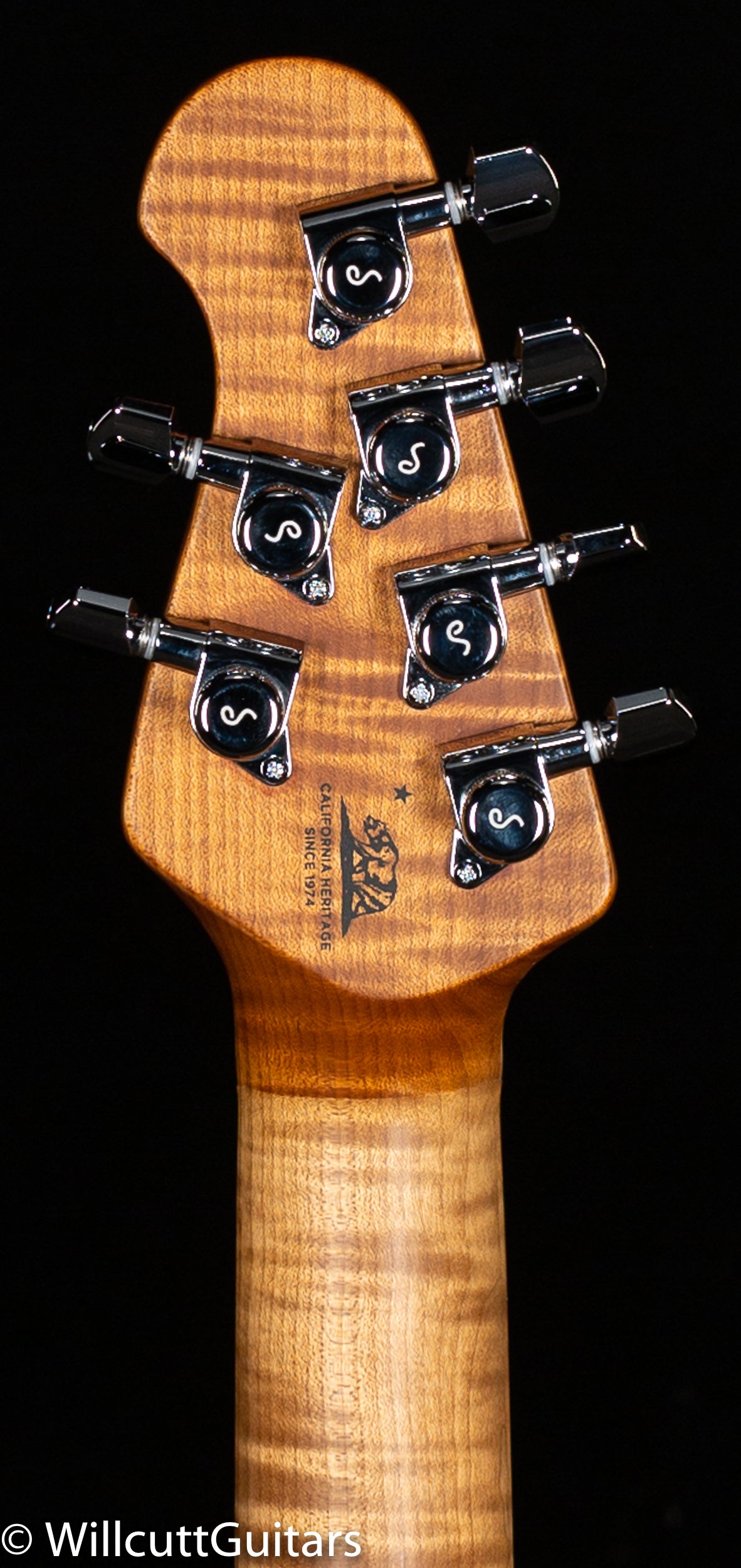 Ernie Ball Music Man Sabre HT Guitar HH Trem Yucatan Blue (253)