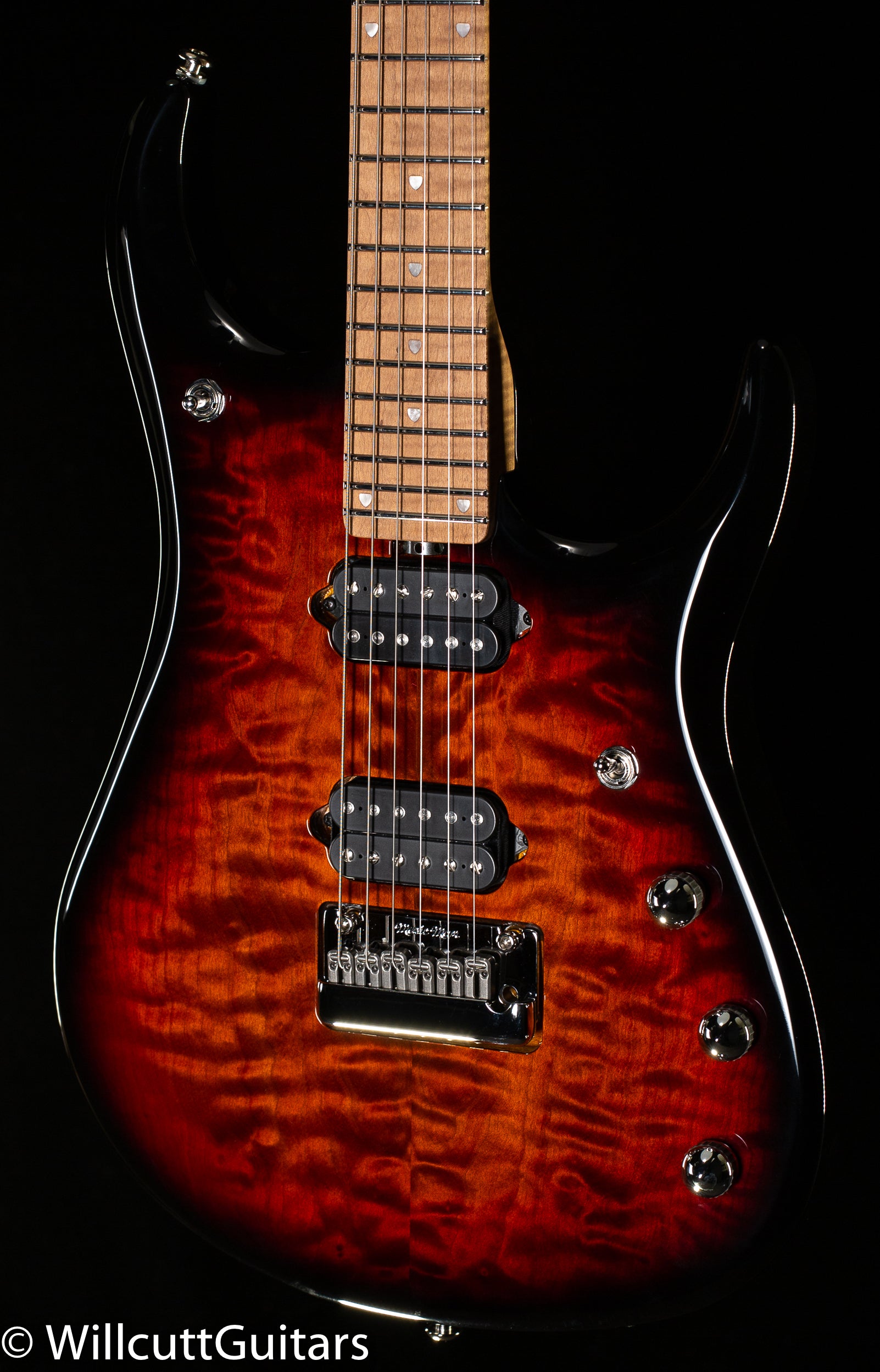 Ernie Ball Music Man JP15 6 Piezo Tiger Eye Quilt Top (293 Ernie Ball Music Man JP15 6 Piezo Tiger Eye Quilt Top (293