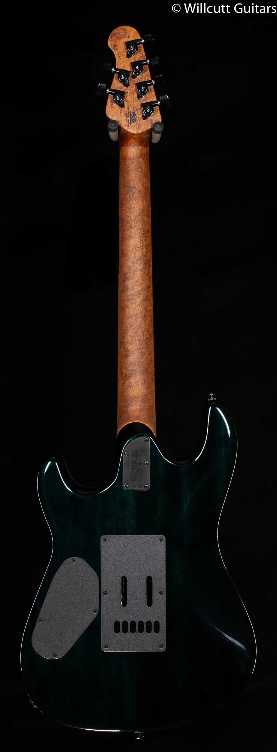 Ernie Ball Music Man Sabre HH Tremolo Gator Burst Flame (305)