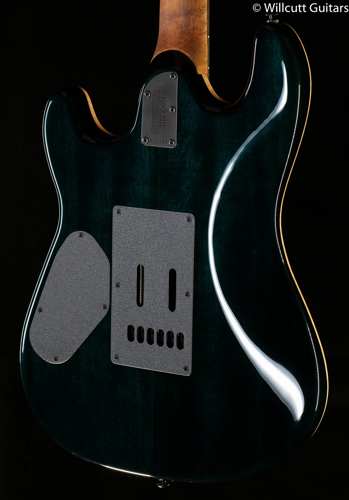 Ernie Ball Music Man Sabre HH Tremolo Gator Burst Flame (305)