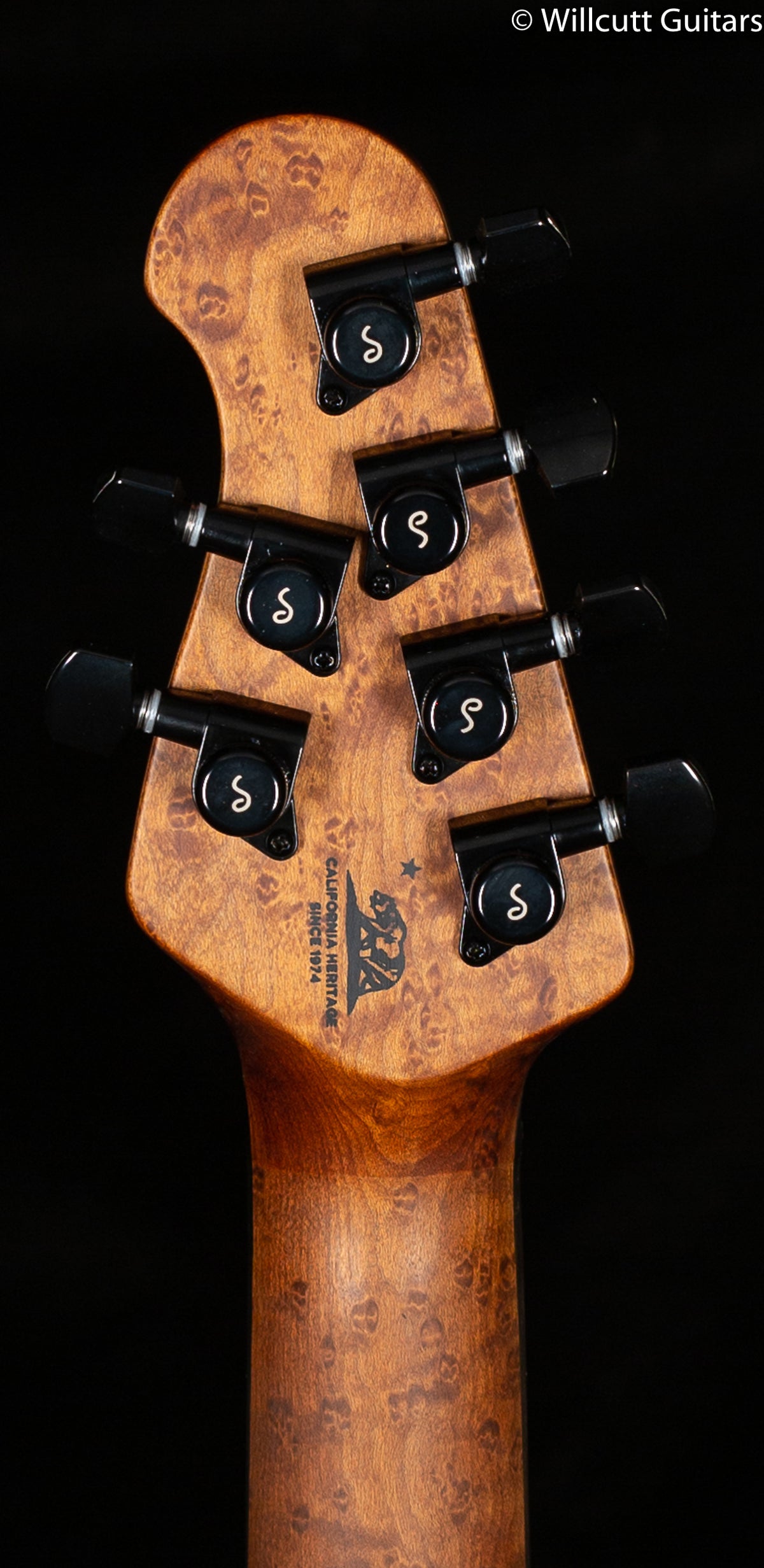 Ernie Ball Music Man Sabre HH Tremolo Gator Burst Flame (305)