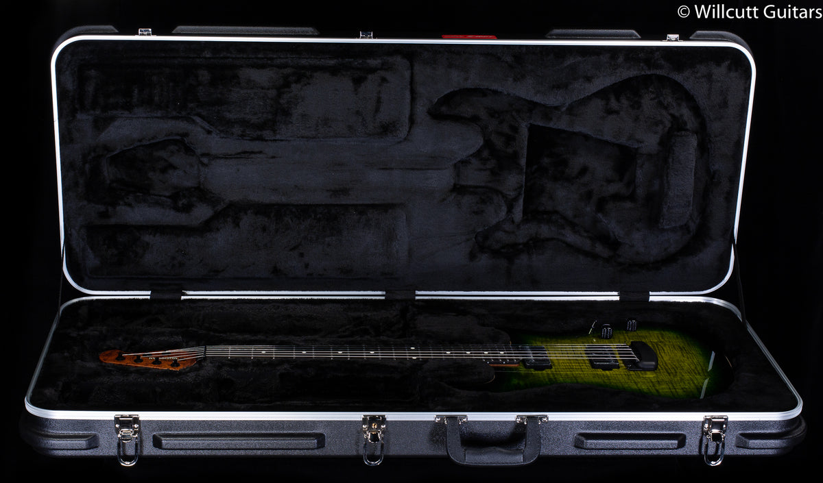 Ernie Ball Music Man Sabre HH Tremolo Gator Burst Flame (305)