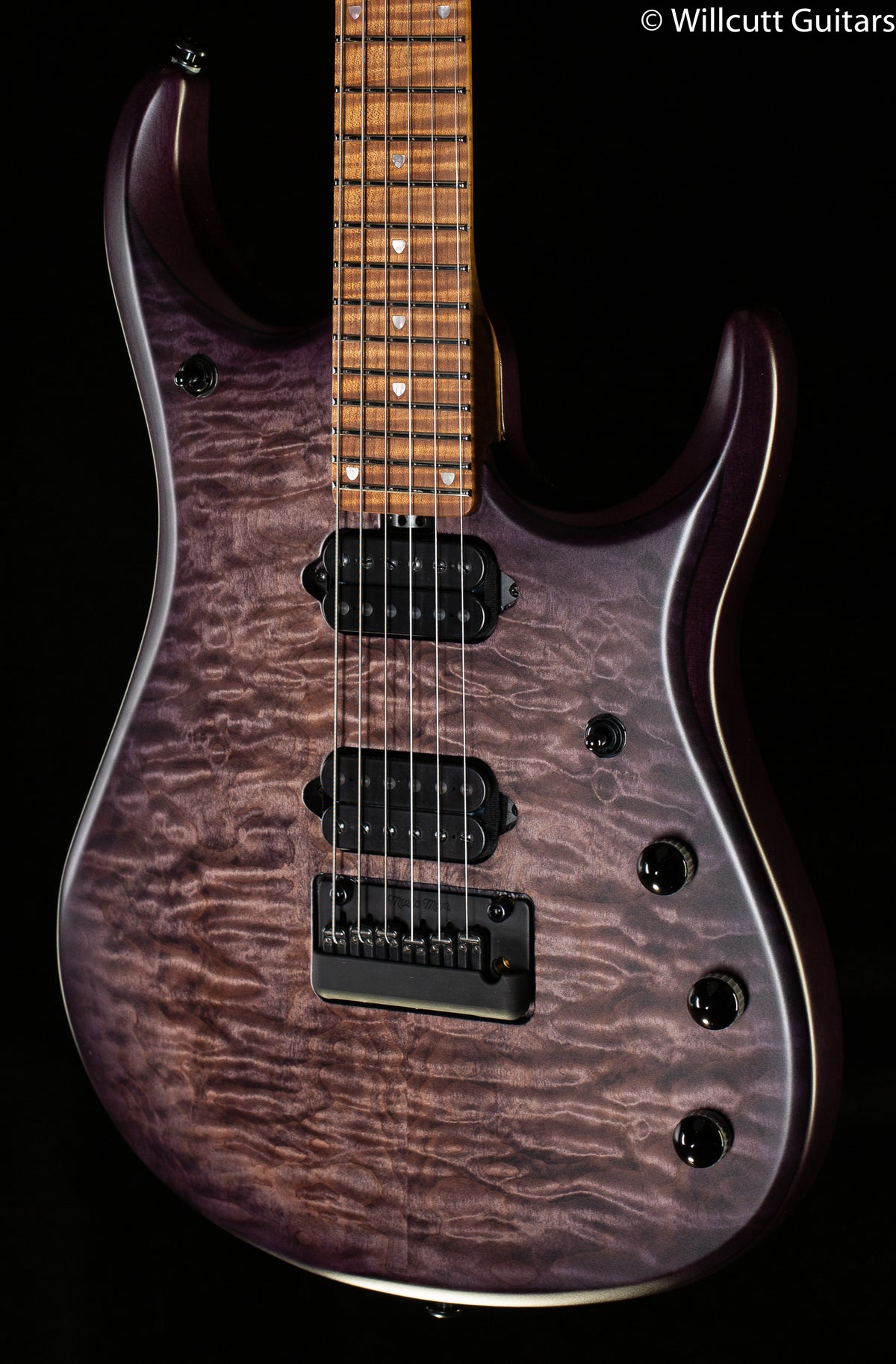 Ernie Ball Music Man JP15 Trans Black Quilt (344)