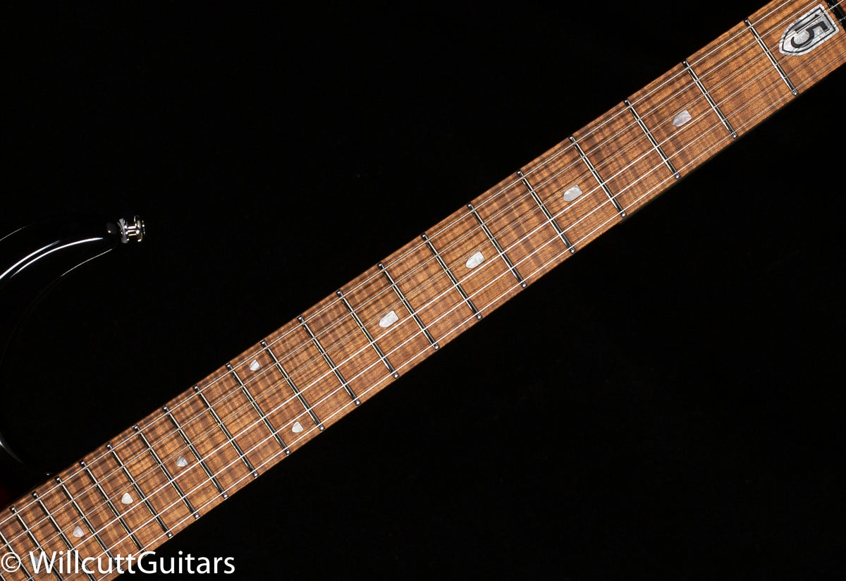 Ernie Ball Music Man JP15 Piezo Tiger Eye Flame Top (417)